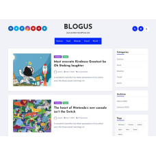 Blogus шаблон для WordPress