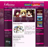 iAnime шаблон для WordPress
