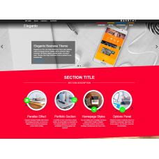 Eleganto шаблон для WordPress