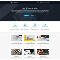 Louis шаблон для WordPress