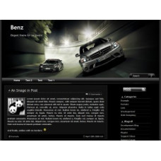 Benz шаблон для WordPress