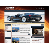 Automobile шаблон для WordPress