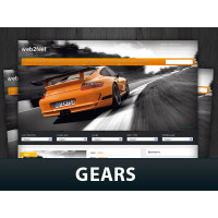 Gears шаблон для WordPress
