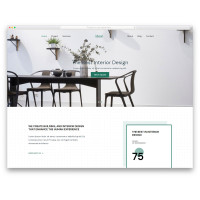 Ideal шаблон html сайта для дизайна интерьера