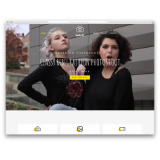 Imahe качественный шаблон для фопроектов, фотографа и видеографа